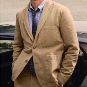 J. Crew Men's Beige Blazer